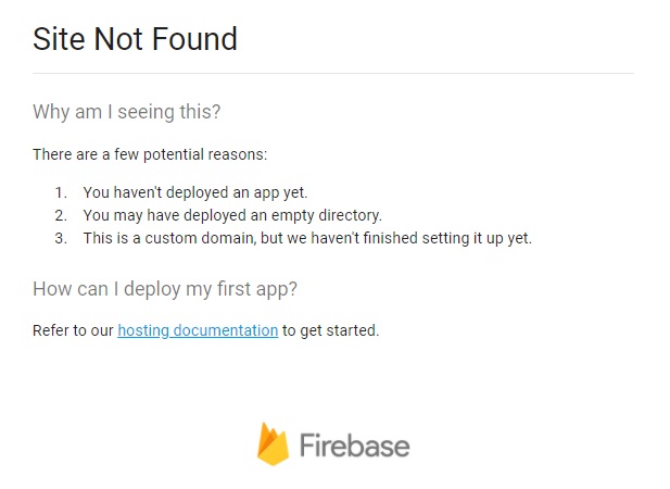 firebase 호스팅한 앱 종료하기