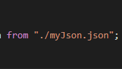 typescript json import